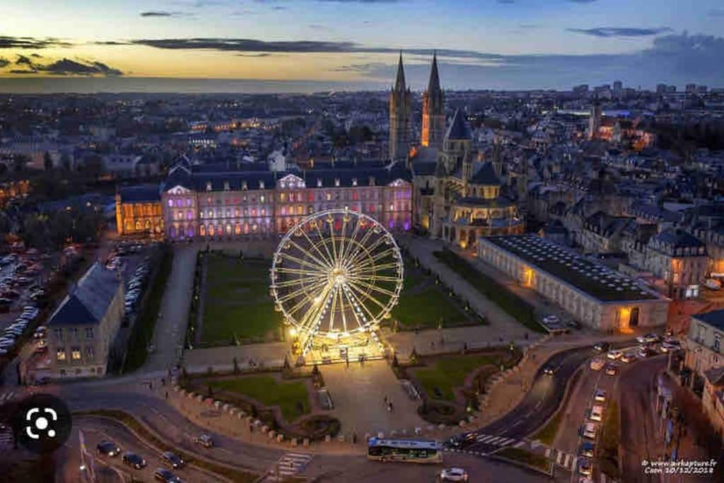 Maison De Ville Avec Parking - Caen Centre Kültér fotó